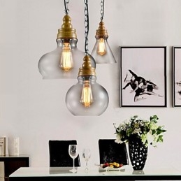 3-punktowy nowoczesny współczesny styl mini metalowy żyrandol wiszący
