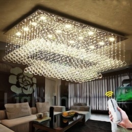 Nowoczesna kryształowa lampa sufitowa wisząca lampa wewnętrzna żyrandol oświetlenie lampy oprawy