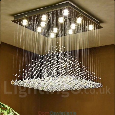 Nowoczesna kryształowa lampa sufitowa wisząca lampa wewnętrzna żyrandol oświetlenie lampy oprawa Nowoczesna kryształowa lampa sufitowa wisząca lampa wewnętrzna żyrandol oświetlenie lampy oprawa