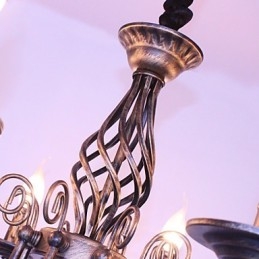 Retro Projektanci Styl Świecy Inne Metalowy Żyrandol