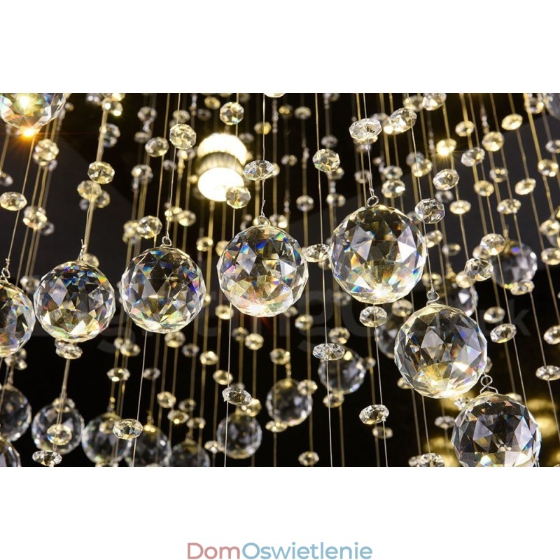 4 światła nowoczesne kryształowe wiszące lampy sufitowe oświetlenie wewnętrzne żyrandol lampy oprawy