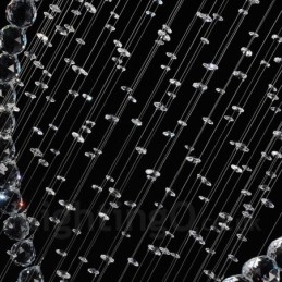 4 światła nowoczesne kryształowe wiszące lampy sufitowe oświetlenie wewnętrzne żyrandol lampy oprawy