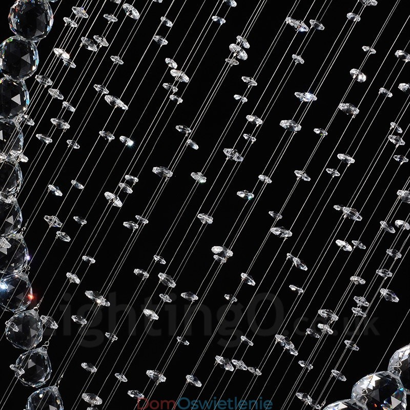 4 światła nowoczesne kryształowe wiszące lampy sufitowe oświetlenie wewnętrzne żyrandol lampy oprawy