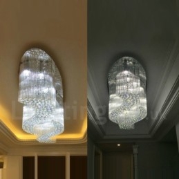 Nowoczesna lampa sufitowa K9 Crystal wisząca do wnętrz żyrandol oświetlenie lampy oprawy