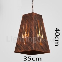 1 Światło Retro Vintage Wisząca Lampa Cafe House Wisząca Lampa