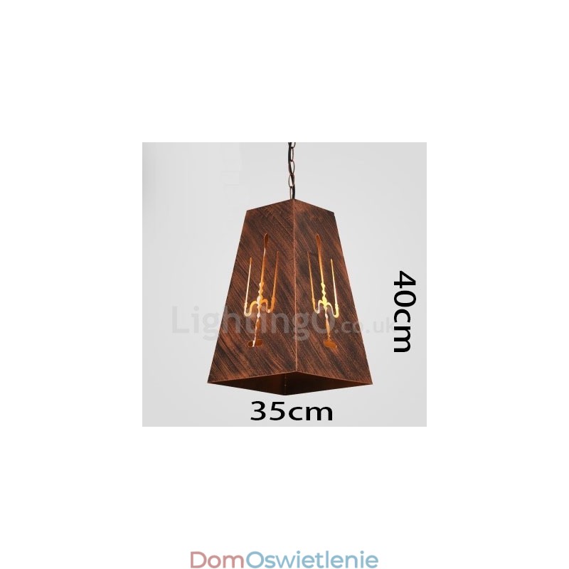 1 Światło Retro Vintage Wisząca Lampa Cafe House Wisząca Lampa