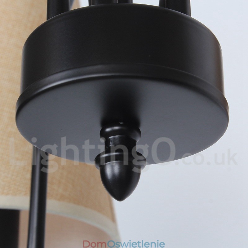 8-punktowy nowoczesny rustykalny śródziemnomorski styl żyrandola w kształcie świecy