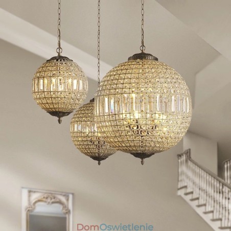 Globe Modern K9 Kryształowa lampa sufitowa wisząca do wnętrz Żyrandol bębnowy Lampy oświetleniowe Osprzęt Globe Modern K9 Kryształowa lampa sufitowa wisząca do wnętrz Żyrandol bębnowy Lampy oświetleniowe Osprzęt