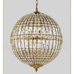Globe Modern K9 Kryształowa lampa sufitowa wisząca do wnętrz Żyrandol Oświetlenie Lampy Osprzęt