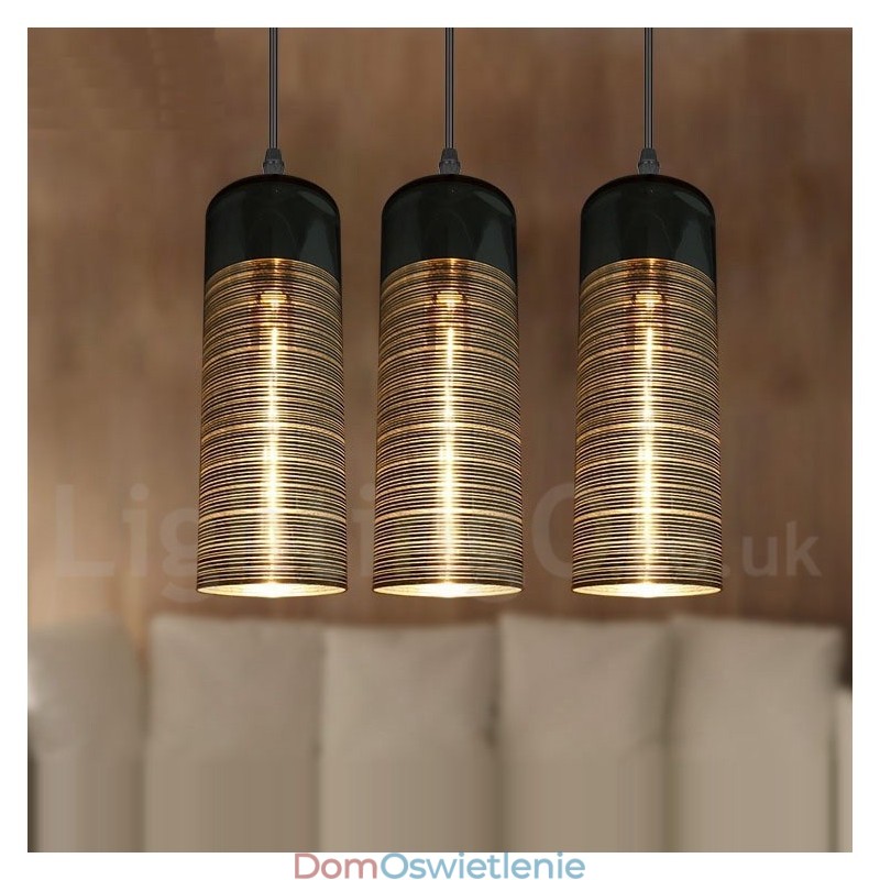 Europejska szklana lampa wisząca Lampa wisząca do salonu