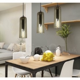 Europejska szklana lampa wisząca Lampa wisząca do salonu