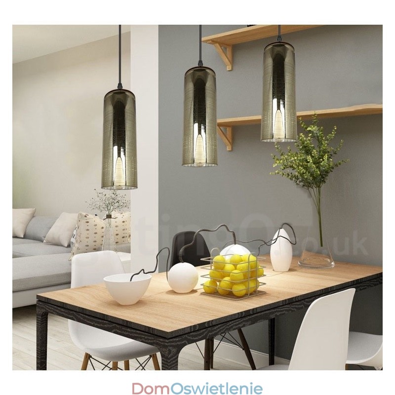 Europejska szklana lampa wisząca Lampa wisząca do salonu