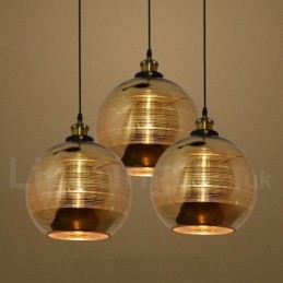 Europejska szklana lampa wisząca Cafe Pendant Lamp