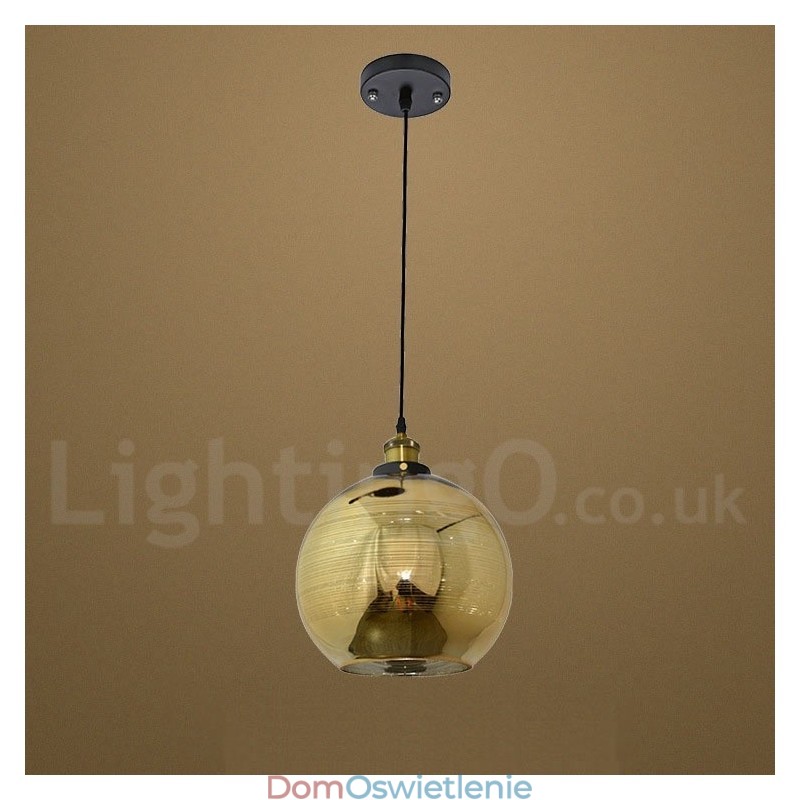 Europejska szklana lampa wisząca Cafe Pendant Lamp