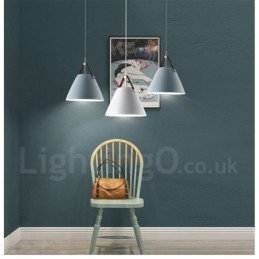 1 Światło Wiszące Lampy W Stylu Nordyckim Vintage Lampa Wisząca