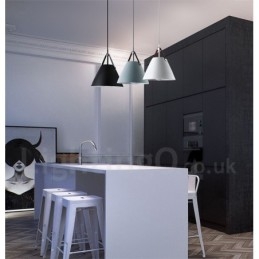 1 Światło Wiszące Lampy W Stylu Nordyckim Vintage Lampa Wisząca
