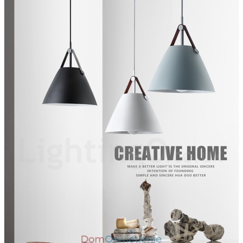 1 Światło Wiszące Lampy W Stylu Nordyckim Vintage Lampa Wisząca