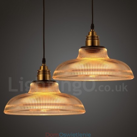 1 Światło Vintage Szklana Lampa Wisząca 1 Światło Vintage Szklana Lampa Wisząca