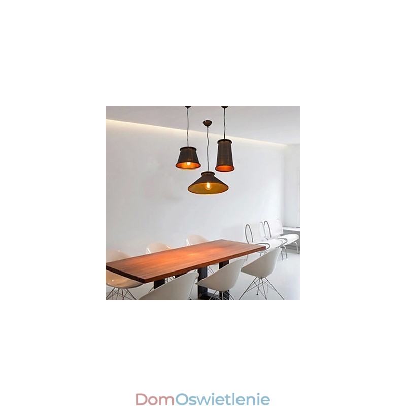 Żyrandol w stylu mini nowoczesny współczesny metalowy 3 światła lampa wisząca
