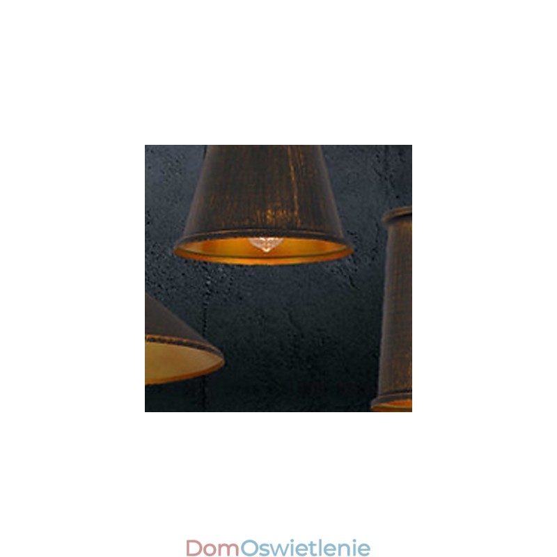 Żyrandol w stylu mini nowoczesny współczesny metalowy 3 światła lampa wisząca