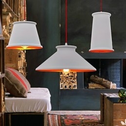 Żyrandol w stylu mini nowoczesny współczesny metalowy 3 światła lampa wisząca