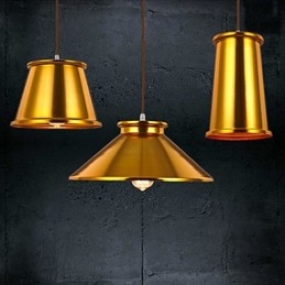 Żyrandol w stylu mini nowoczesny współczesny metalowy 3 światła lampa wisząca
