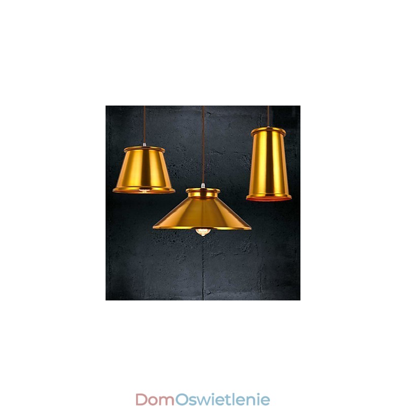 Żyrandol w stylu mini nowoczesny współczesny metalowy 3 światła lampa wisząca
