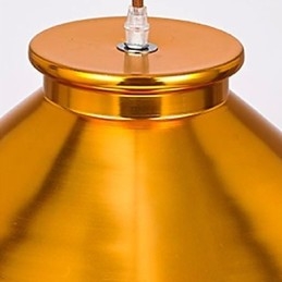 Żyrandol w stylu mini nowoczesny współczesny metalowy 3 światła lampa wisząca
