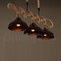 3-punktowa lampa wisząca sufitowa