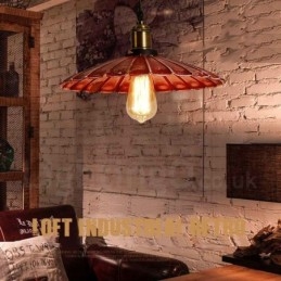 1 Światło Rustykalne Lodge Retro Vintage Wisząca Lampa Loft