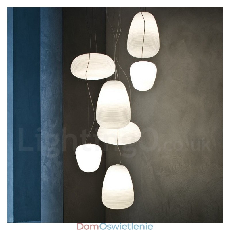 1 Światło Nowoczesna Współczesna Lampa Wisząca Sufitowa z Kloszem Szklanym