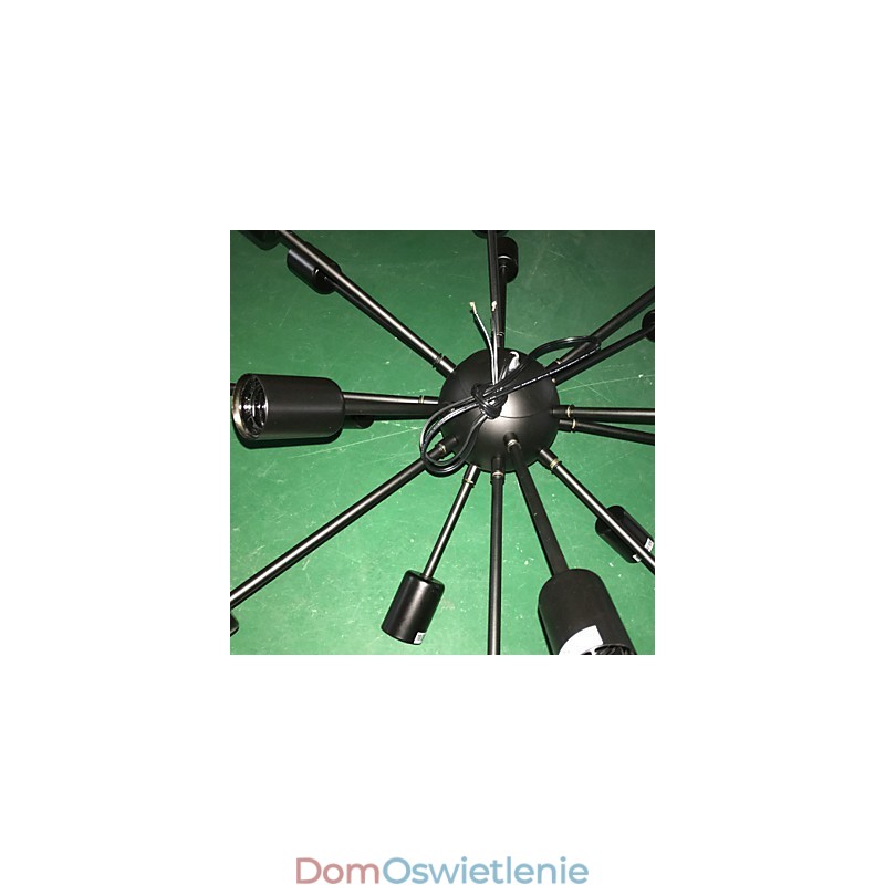 Minimalistyczny żyrandol Radial w stylu północnoamerykańskim z 18 światłami