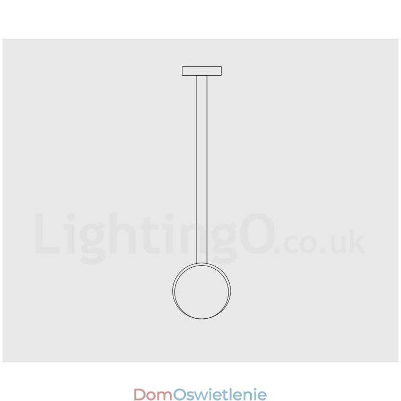 1 Światło Cementowe Nowoczesne Współczesne Lampy Wiszące Sufitowe