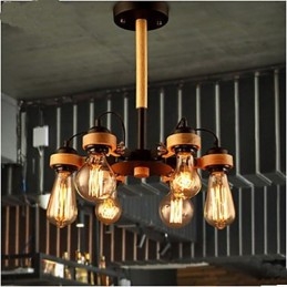Lampy i latarnie studyjne Amerykański sufit retro 6