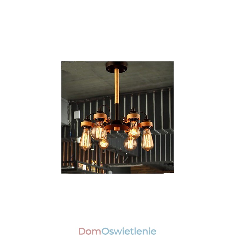 Lampy i latarnie studyjne Amerykański sufit retro 6