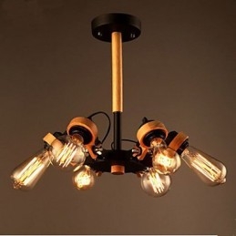 Lampy i latarnie studyjne Amerykański sufit retro 6