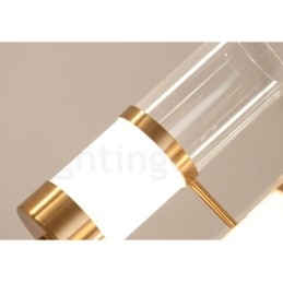 Rustykalny Lodge Nowoczesny Współczesny 6-punktowy żyrandol ze stali z kloszem szklanym