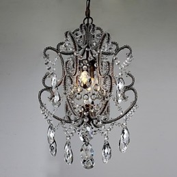 Nowoczesny żyrandol w stylu vintage żyrandol loft kryształowa lampa wisząca lustre