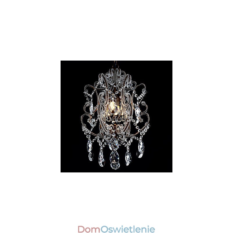 Nowoczesny żyrandol w stylu vintage żyrandol loft kryształowa lampa wisząca lustre