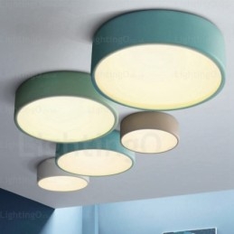 1-punktowa lampa sufitowa Nordic z kloszem akrylowym