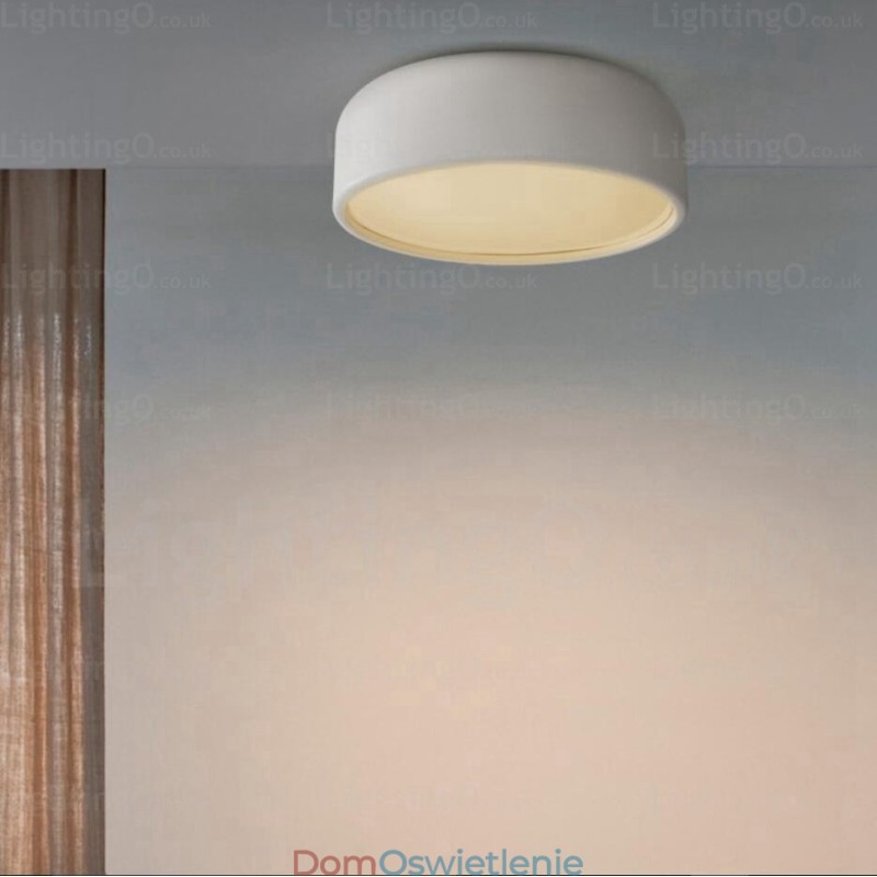 1-punktowa lampa sufitowa Nordic z kloszem akrylowym