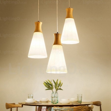 1-punktowa nowoczesna lampa wisząca w stylu nordyckim z kloszem szklanym 1-punktowa nowoczesna lampa wisząca w stylu nordyckim z kloszem szklanym