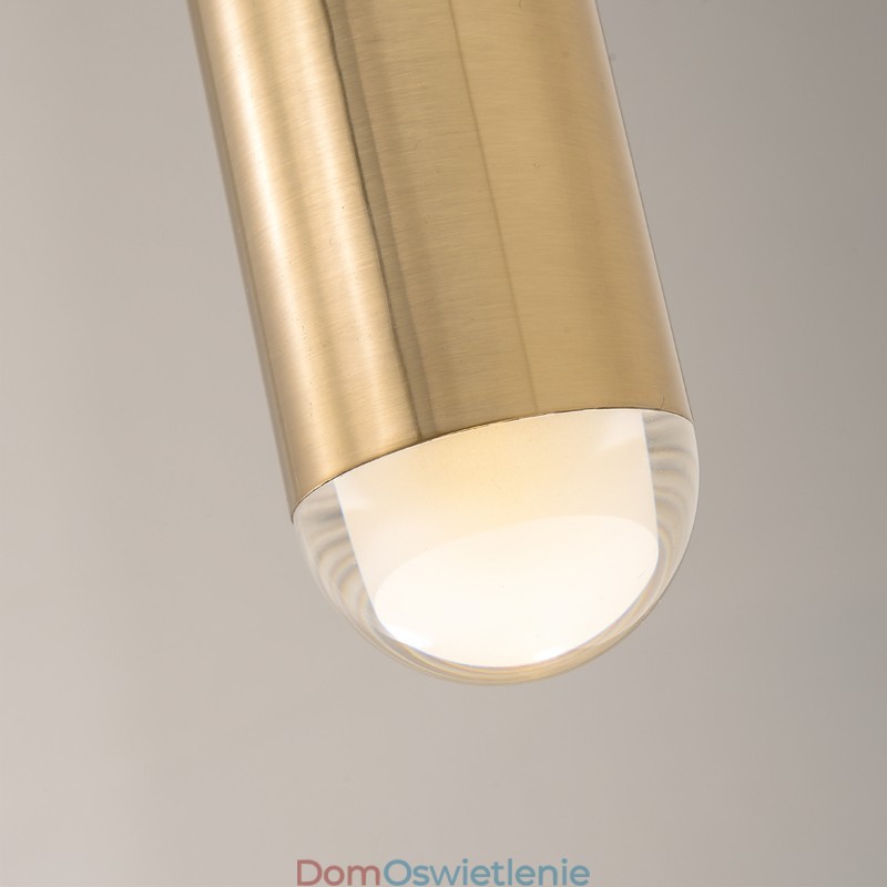 1-punktowa nowoczesna lampa wisząca z kloszem akrylowym