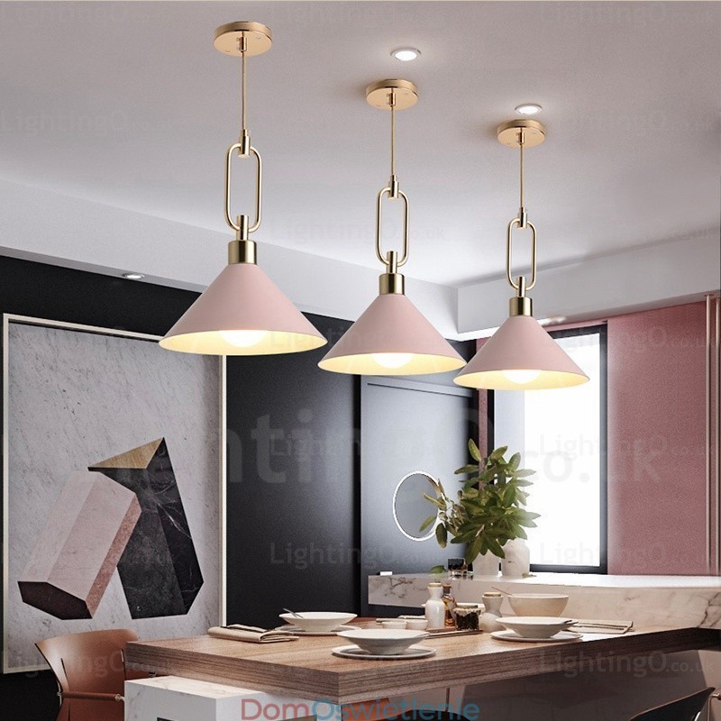 1 lampa wisząca Nordic Modern Contemporary z kloszem ze stali nierdzewnej Shops