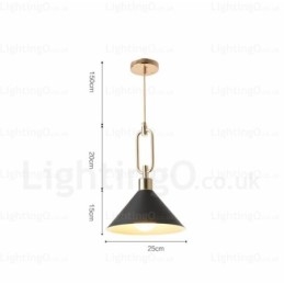 1 lampa wisząca Nordic Modern Contemporary z kloszem ze stali nierdzewnej Shops