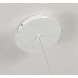 2-punktowa nowoczesna lampa wisząca z kloszem akrylowym