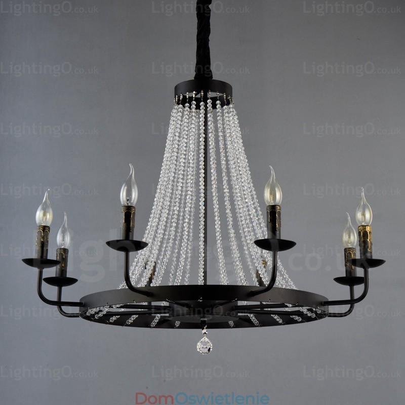 8-punktowa lampa wisząca Nordic