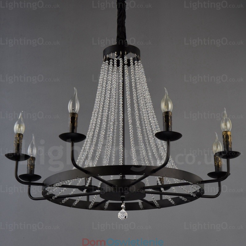 8-punktowa lampa wisząca Nordic