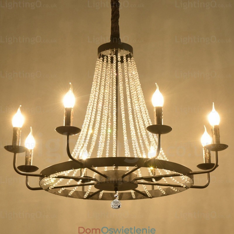 8-punktowa lampa wisząca Nordic