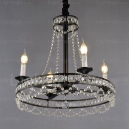 4-punktowa lampa wisząca w stylu rustykalnym